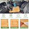 Double-Sided Bamboo Car Tray for Eating and Work