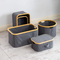 Foldable Fabric Laundry Basket Desktop Storage Box for Bathroom