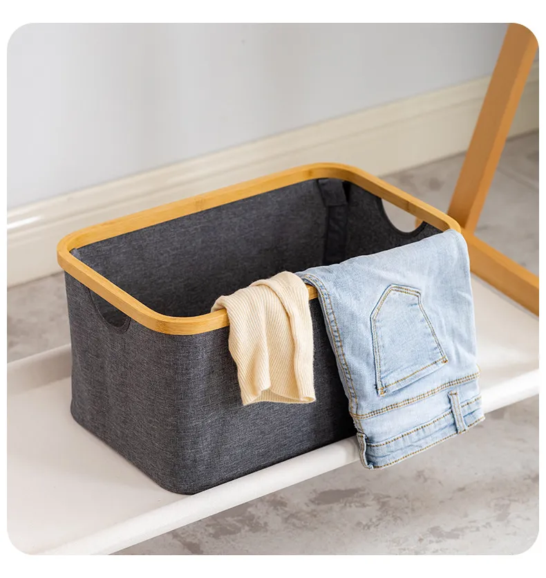 Large-Capacity Fodable Laundry Hampers Dirty Clothes Storage Basket