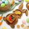 Modern Rabbit Shape Acacia Wood Plate Serving Plate for Everyday Dining & Entertaining