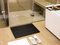 Black Bamboo Shower Mat Bath Mat for Household Use