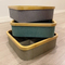 Bamboo Circle Oxford Cloth Fabric Drawer Storage Box for Household Underwear, Sock, Sundries and Snack Classification