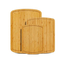 Large Bamboo Chopping Block Set of 3 for Fruit Vegetable Cutting