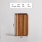 Decorative Vintage Bamboo Wood Serving Tray Set for Appetizer / Coffee / Home Decor