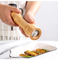 Manual Rubber Wood Pepper Mill Pepper Grinder Set of 3 for Kitchen