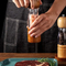 Stylish Versatile Rubber Wood Pepper and Salt Grinder for Kitchen