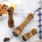 Durable Manual 5 - 8 - 10 - Inch Rubber Wood Pepper Seasoning Grinder