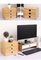 Bamboo Desk Drawer Organizer Tabletop Storage Organization Box for Office Home Toiletries Supplies Vanity