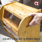 Bamboo Bread Storage Box Bread Storage Can Bread Bin