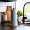 Solid Beechwood Paper Towel Dispenser Stand with Anti-Skid Base