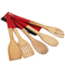 Wholesale Bamboo and Wood Kitchen Utensils Set of 6