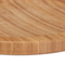Half Moon Knife and 20 Cm Bamboo Wood Board with Double Blade Steel Herb Chopper