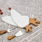 Carrot Shape Marble Wood Cheese Board for Kitchen