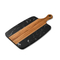 Wholesale Paddle Shape Marble Wooden Cheese Board Serving Board with Handle