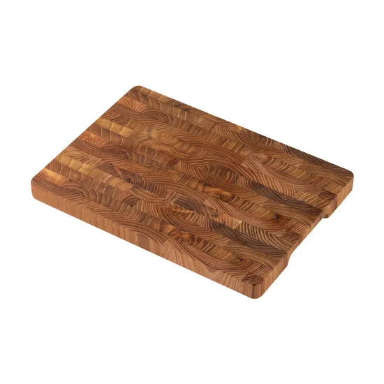 End Grain Teak Wood Cutting Boards Kitchen Chopping Board