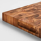 Wholesale Kitchen End Grain Wood Chopping Board Wood Cutting Board with Juice Groove
