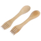 Supply Reusable Bamboo Spork Set Bamboo Fork and Spoon