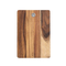 Rectangle Acacia Wood Cutting Board with Knife Set