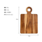 Small Wood Cutting Board for Camping