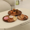 Personalized Engraved Acacia Wood Lazy Susan for Kitchen