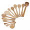 Wholesale Custom Bamboo Spoon Set for Kitchen and Camping