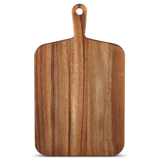 Large Bamboo Wood Cutting Board with Handle