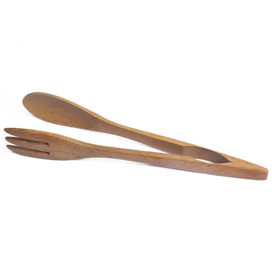 Multi Purpose Bamboo Tongs for Toast, Kitchen and Cooking