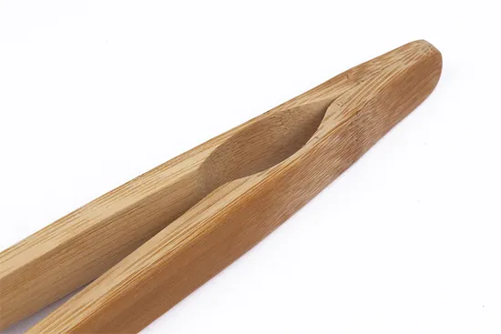 Long Bamboo BBQ Tongs for Cooking