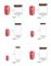 Clear Decorative Glass Organizer Bottle Canister Pantry Jar with Air Tight Wooden Lid