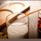 Clear Glass Spice Jars Set of 3 with Bamboo Lids and Spoons and Divided Bamboo Stand