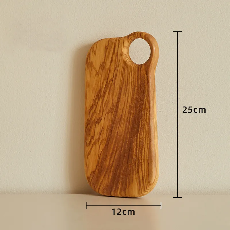 Olive Wood Cutting Board with Large Hanging Hole