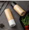 6-Inch Rubber Wood Manual Pepper Mill Spice Grinder