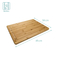 Premium Large Bamboo Cutting Board with Juice and Crumb Groove