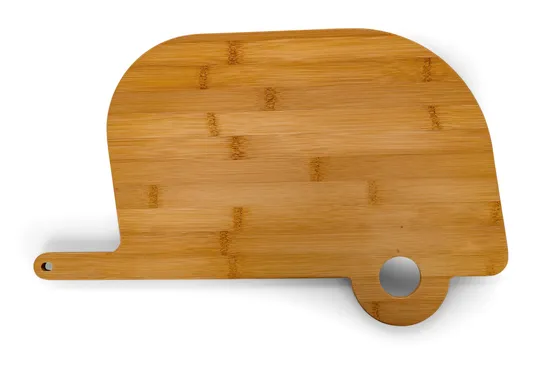 RV Shape Large Fruit Snack Serving and Cutting Board for Entertaining