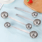 Double Head Stainless Steel Measuring Spoons for Measure Coffee Bean and Tea Leaf Sets