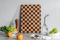 End Grain Rubber Wood Vegetable and Fruit Cutting Board for Kitchen