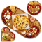 Eco-Friendly Acacia Wood Cheese Serving Tray for Entertaining
