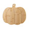 Pumpkin Shaped Bamboo Serving Board Cutting Board for Cheese / Appetizer