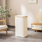 Foldable 100L Bamboo Circle Fabric Laundry Basket with Inner Bag for Household and Bathroom Storage