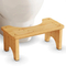 Natural Non - Slip Bamboo Squatting Toilet Stool for Adults and Children