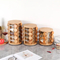 12-Jar Rotating Bamboo Spice Rack for Herbs & Seasonings