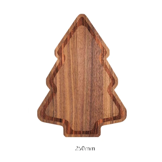 Christmas Tree Shaped Acacia Wood Charcuterie Boards