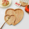 Christmas Gifts Custom Kids Acacia Wooden Serving Board / Tray for Food