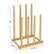Natural Bamboo 4 Pair Boot Rack Shoes Rack