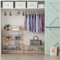 2 Tier Stackable Bamboo Wood Shoe Shelf Storage Organizer for Entryway