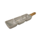 Stylish Ceramic Snack Bowl with Divider and Wooden Handle