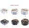Factory-Direct Heatprofft and Non-Slip Marbe Coasters Set for Coffee Shops and Restaurants