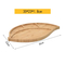 Eco - Friendly Bamboo Wooden Snack Bowls & Plates From Fujian Factory