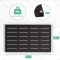 Large and Long Bamboo Door Mat Bath Mat for SPA