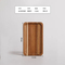 Decorative Vintage Bamboo Wood Serving Tray Set for Appetizer / Coffee / Home Decor